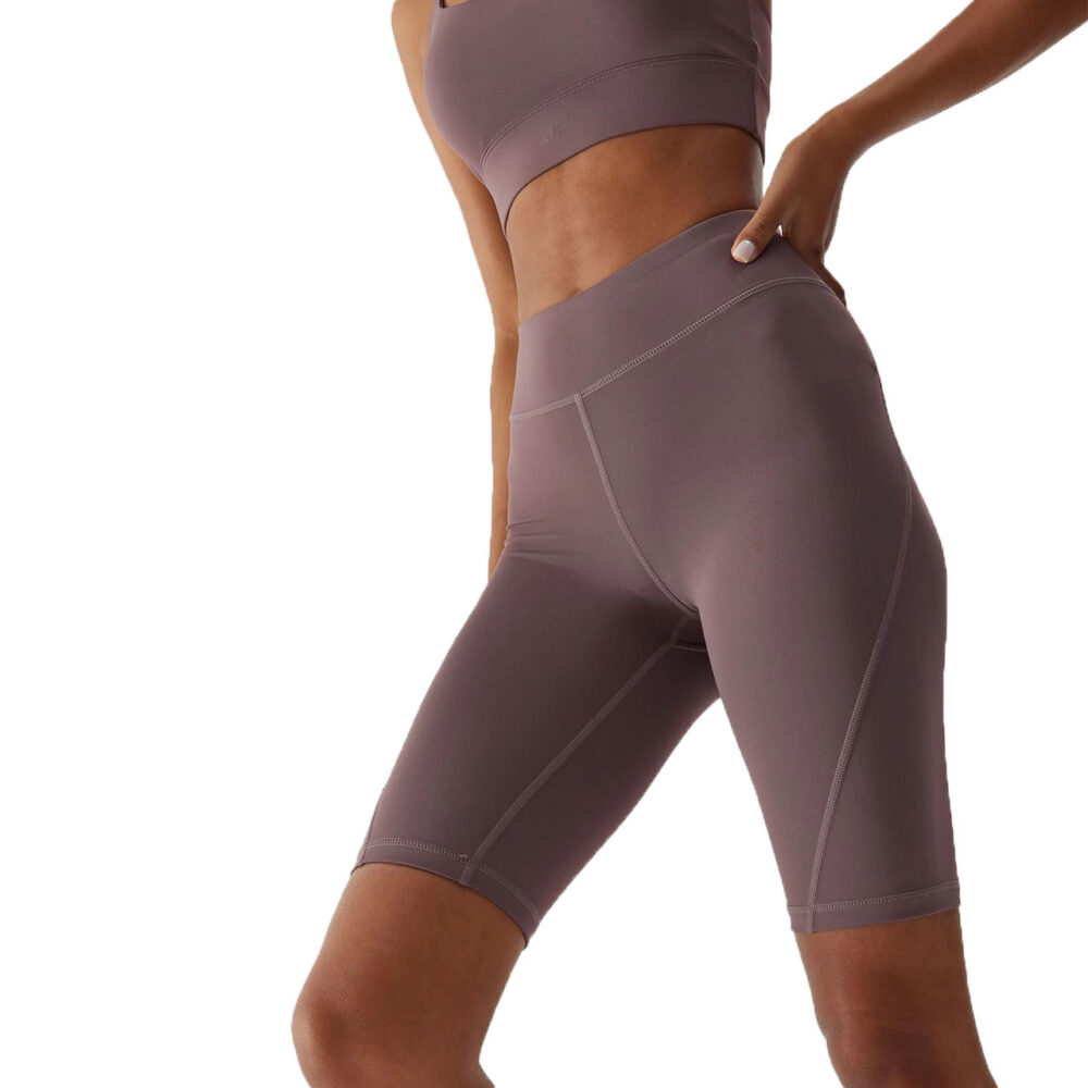 Spodenki damskie 4F FNK F300 głęboka czerń 4FAW23TFSHF300 20S