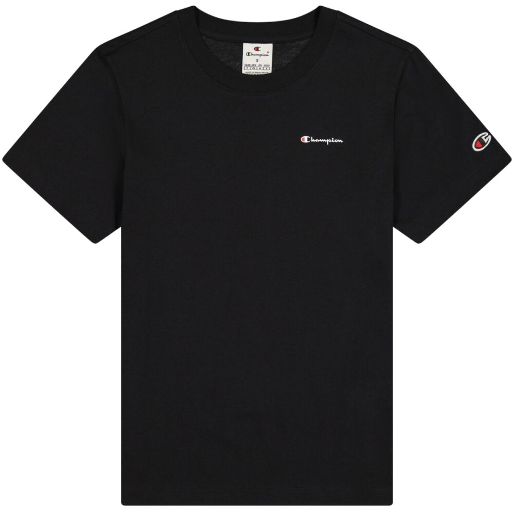 Koszulka damska Champion SS Tee czarna 117535 KK001