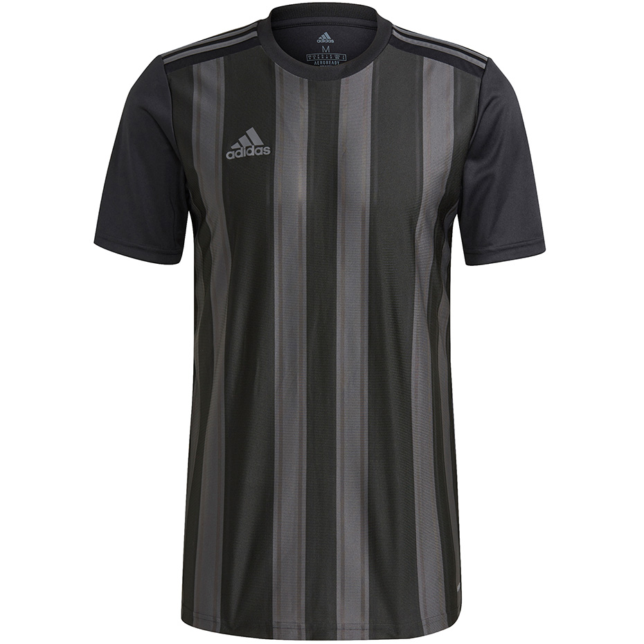 Koszulka męska adidas Striped 21 Jersey czarna GN7625