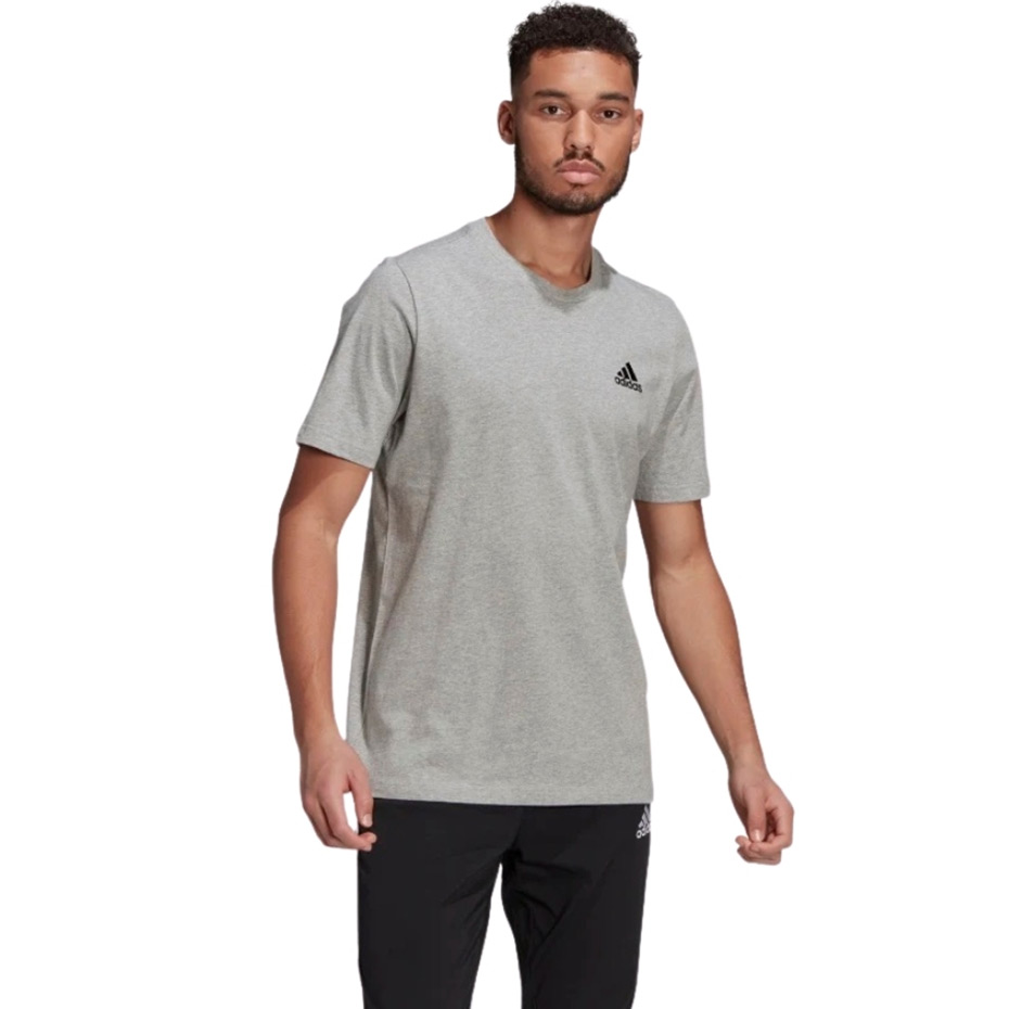 Koszulka męska adidas M SL SJ T szara GK9641 - obrazek 2