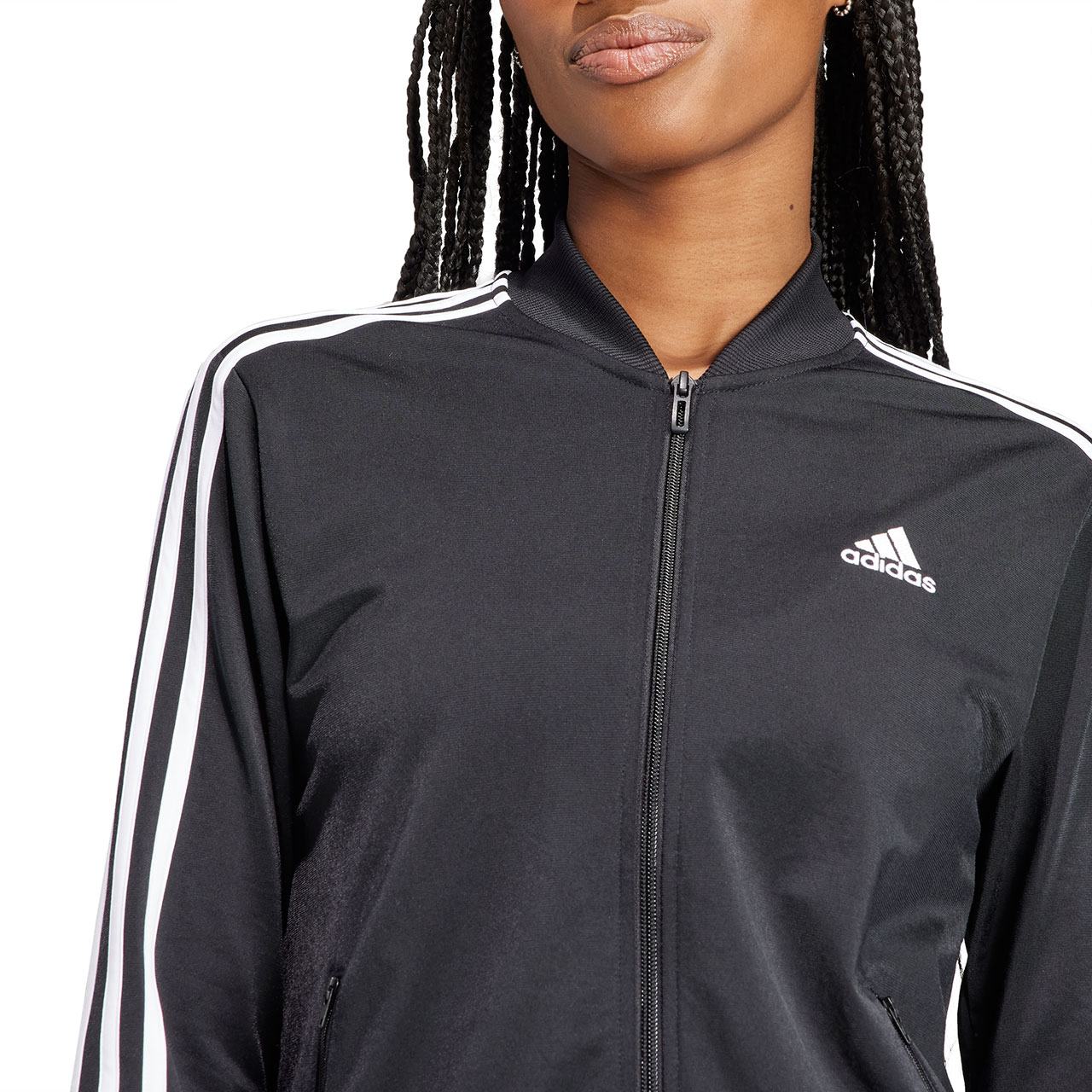 Dres damski adidas Essentials 3-Stripes czarny IJ8781 - obrazek 4