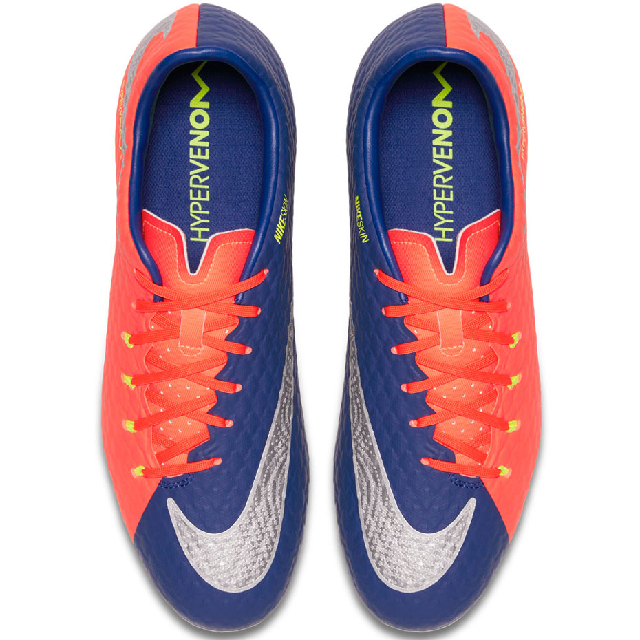 Buty piłkarskie Nike Hypervenom Phelon III FG 852556 409 - obrazek 2