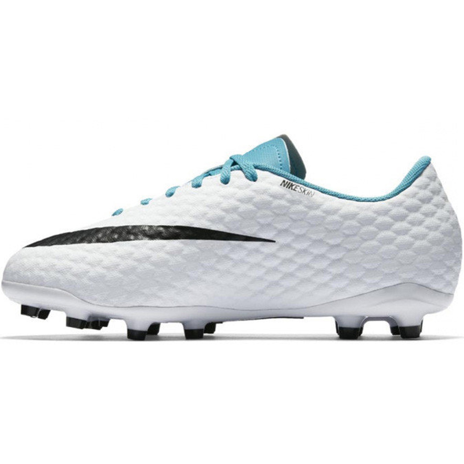 Buty piłkarskie Nike Hypervenom Phelon III FG JR 852595 104 - obrazek 3