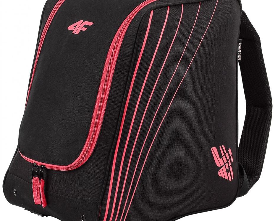 POKROWIEC NA BUTY NARCIARSKIE 4F PKB001 czarno/czerwony