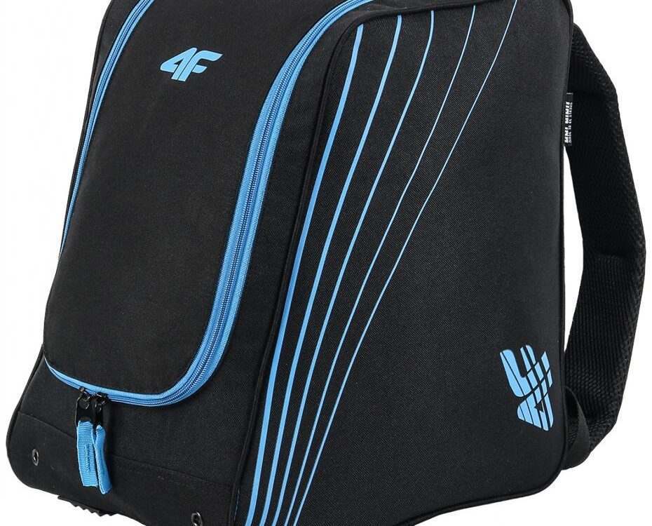 POKROWIEC NA BUTY NARCIARSKIE 4F PKB001 czarno/niebieski