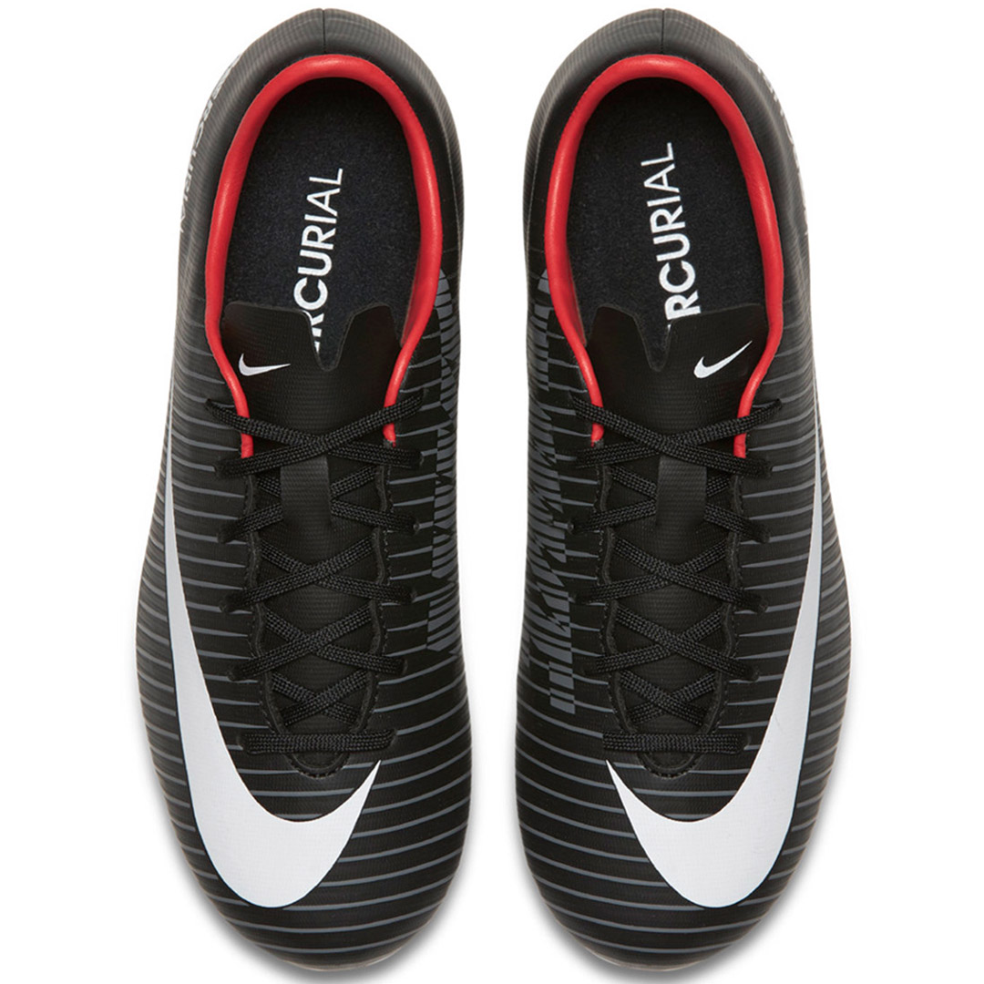Buty piłkarskie Nike Mercurial Vapor XI FG JR 831945 002 - obrazek 2