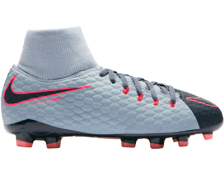 Buty piłkarskie Nike Hypervenom Phelon 3 DF FG JR 917772 400