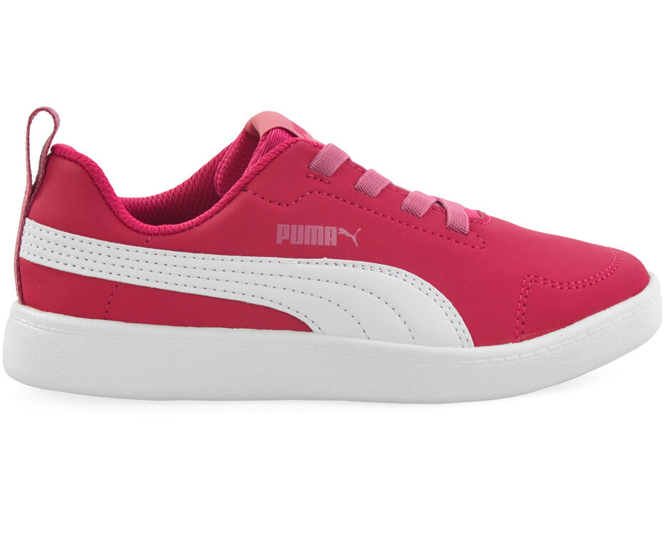 Buty dla dzieci Puma Courtflex czerwone 362650 09