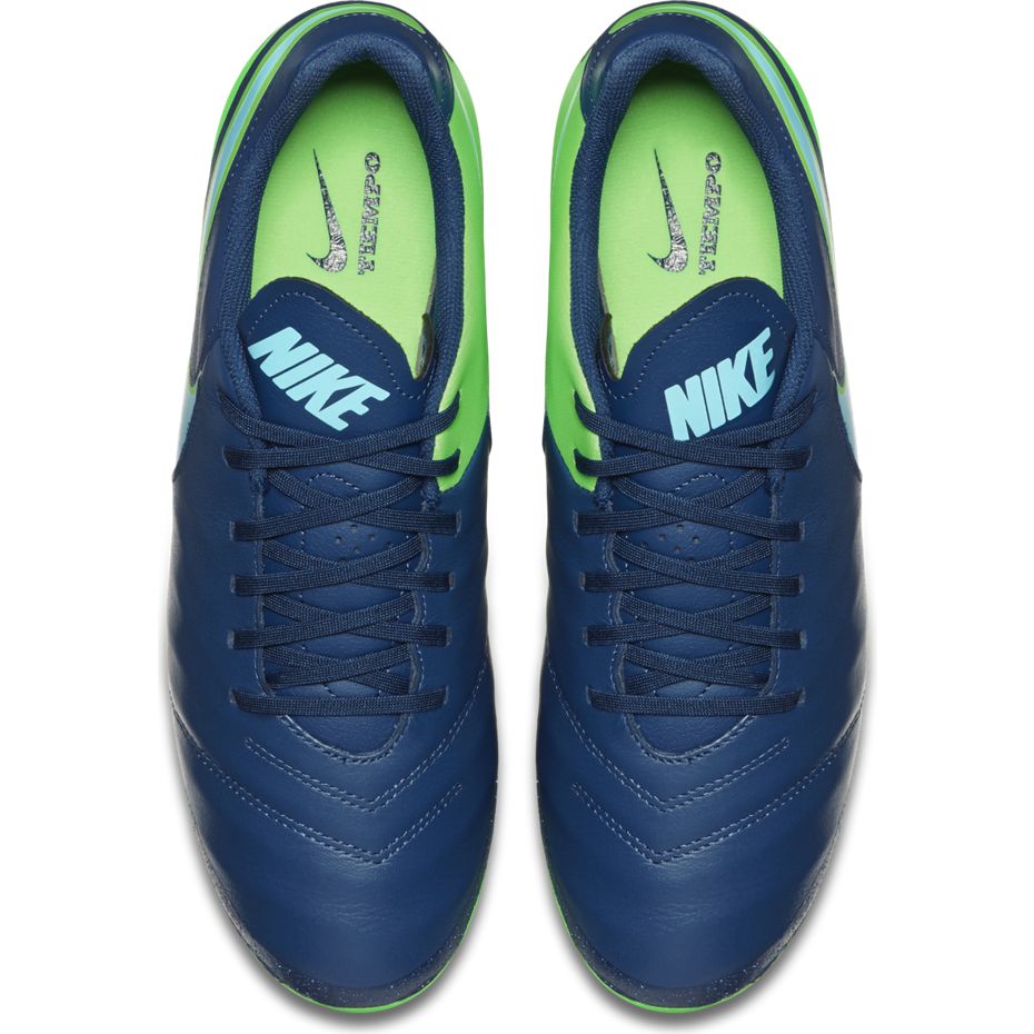 BUTY NIKE TIEMPO GENIO II LEATHER AG-PRO 844399 443 - obrazek 2