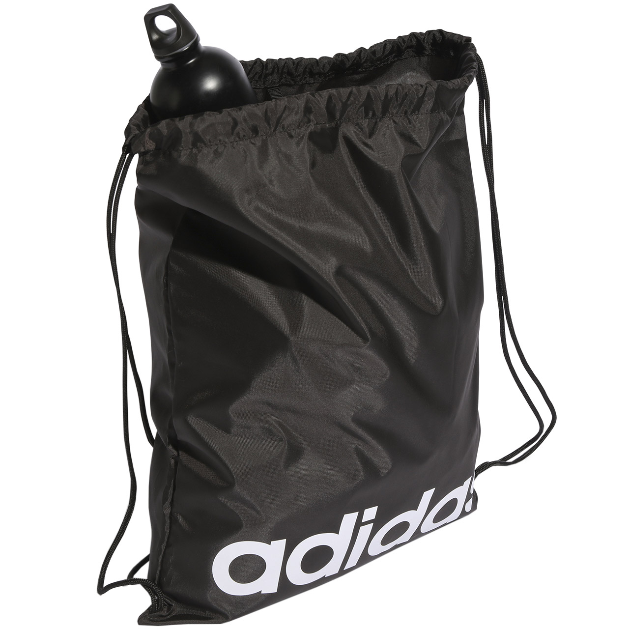 Worek na buty adidas Essentials Linear Gym sack czarny HT4740 - obrazek 3