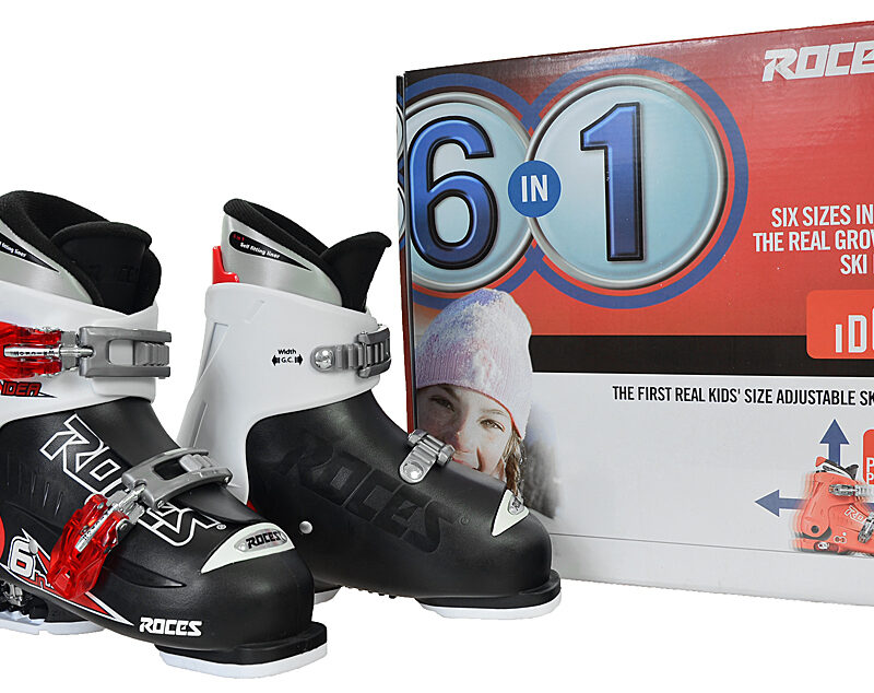 BUTY NARCIARSKIE ROCES IDEA 6 in 1 czarno/białe 14