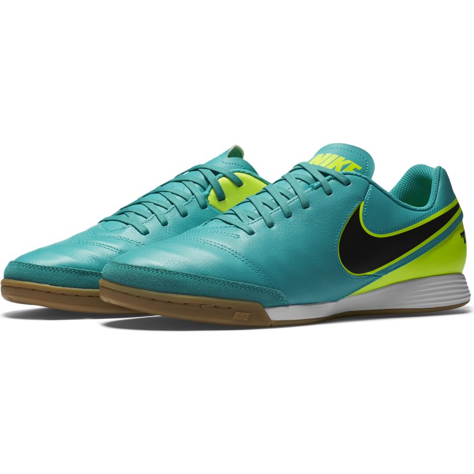 BUTY NIKE TIEMPO GENIO II LEATHER IC /819215 307 - obrazek 3