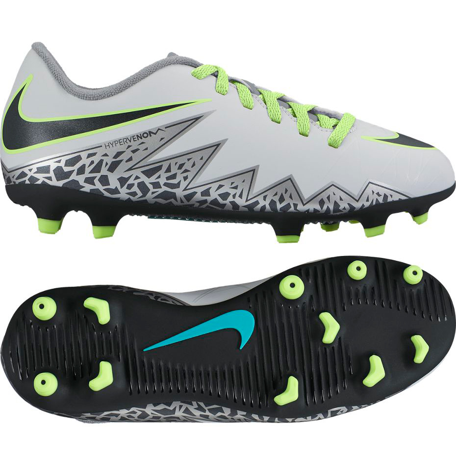 BUTY NIKE HYPERVENOM PHADE II FG JR /844270 003