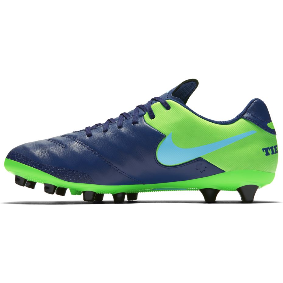 BUTY NIKE TIEMPO GENIO II LEATHER AG-PRO 844399 443 - obrazek 3