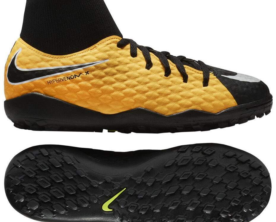 Buty piłkarskie Nike Hypervenom X Phelon 3 DF TF JR 917775 801