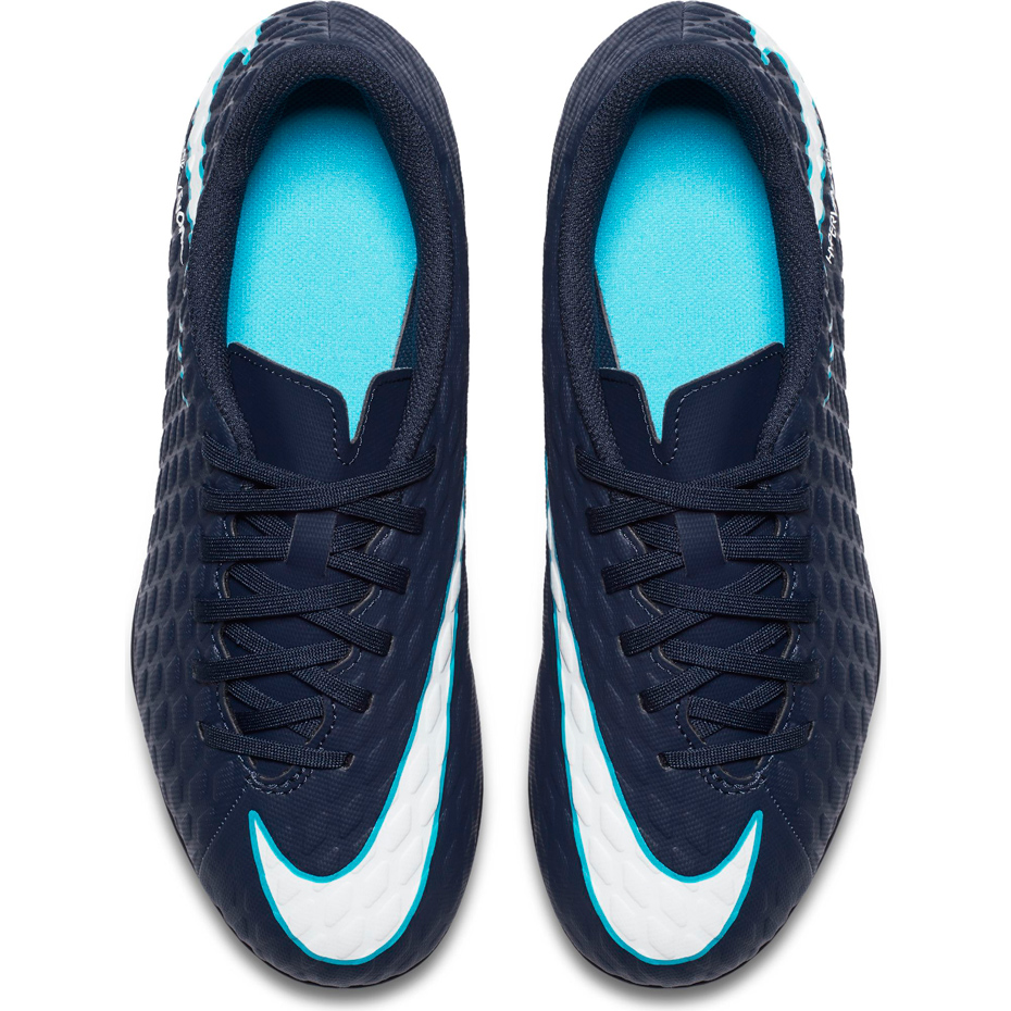 Buty piłkarskie Nike Hypervenom Phade III FG JR 852580 414 - obrazek 3