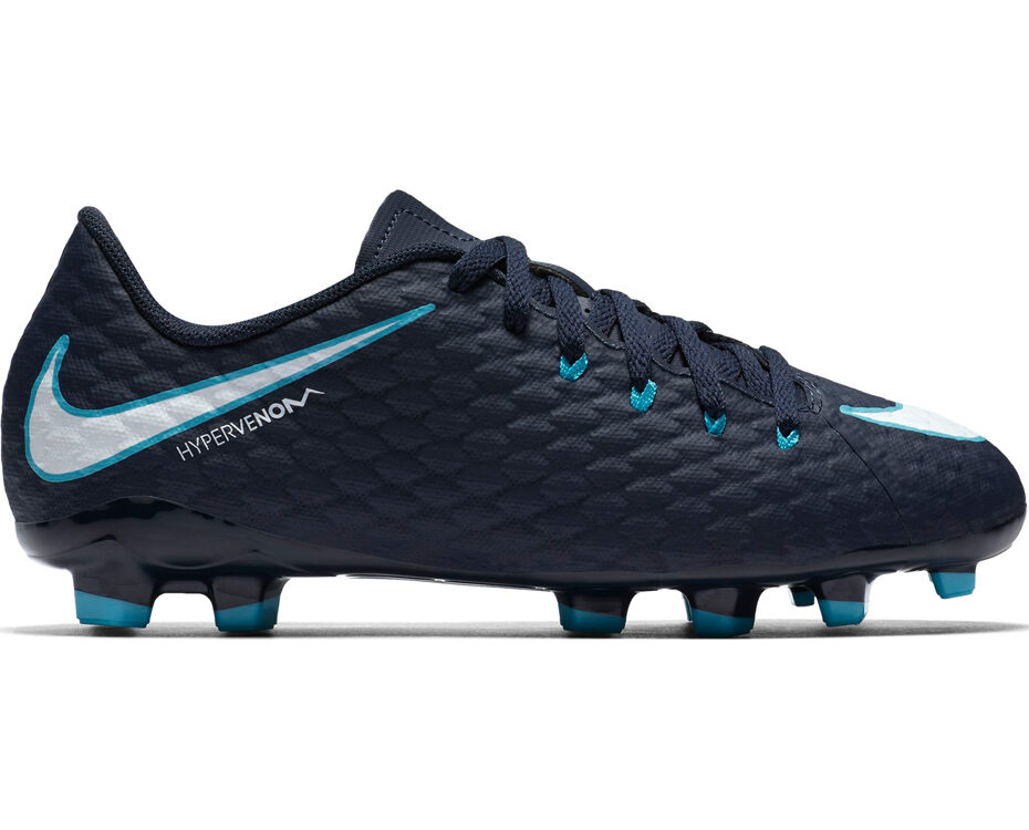 Buty piłkarskie Nike Hypervenom X Phelon III FG JR 852595 414