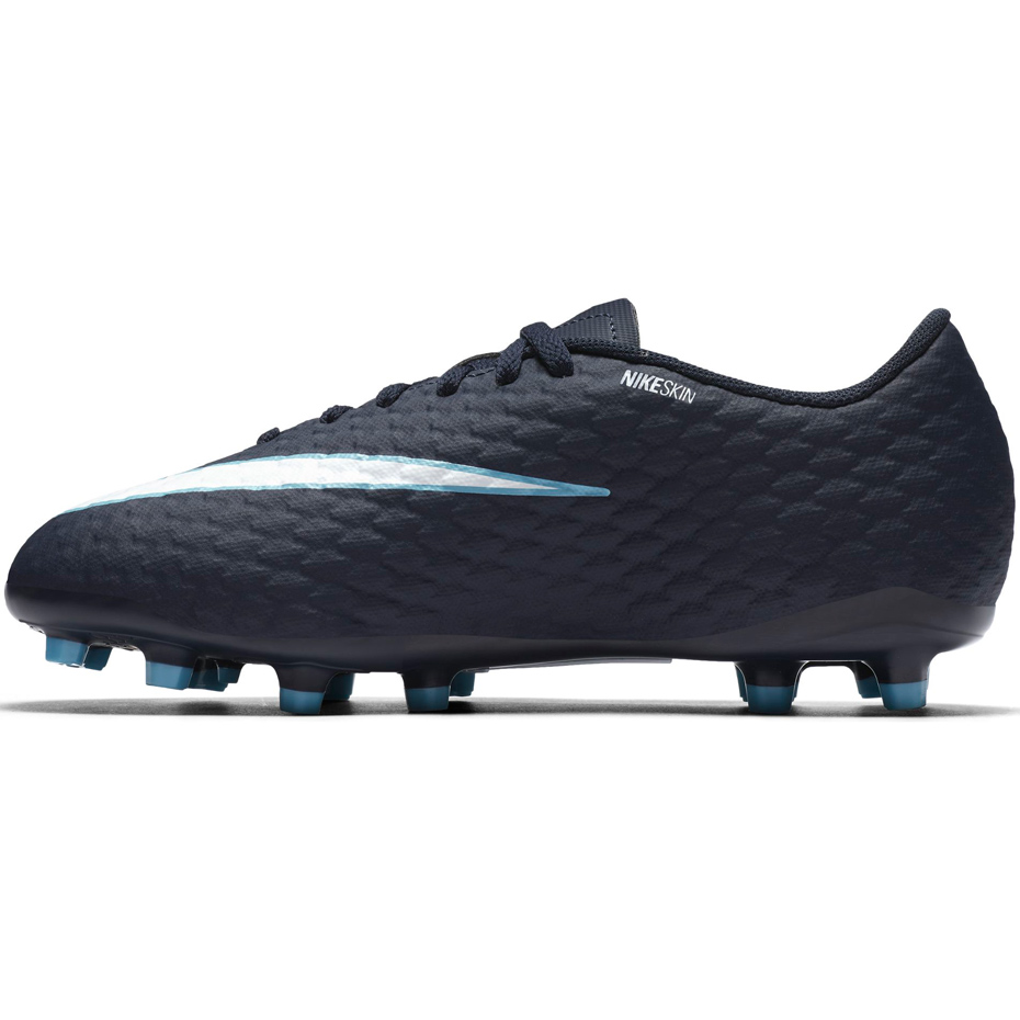 Buty piłkarskie Nike Hypervenom X Phelon III FG JR 852595 414 - obrazek 2