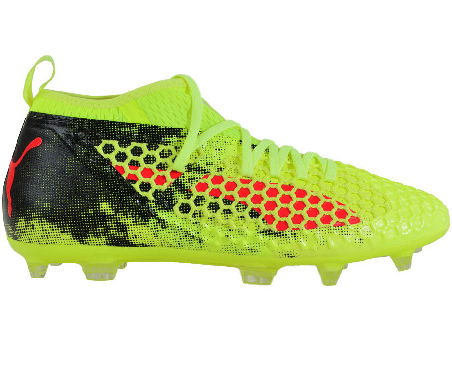 Buty piłkarskie Puma Future 18.2 Netfit FG AG Fizzy 104321 01