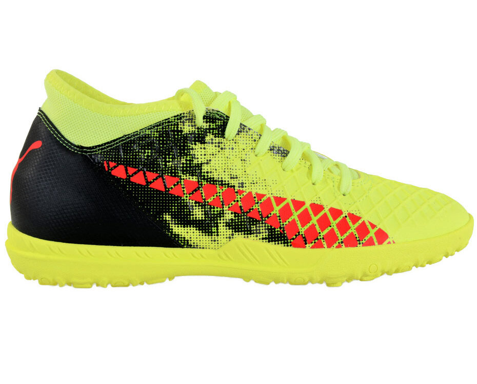 Buty piłkarskie Puma Future 18.4 TT żółto-czarne 104339 01
