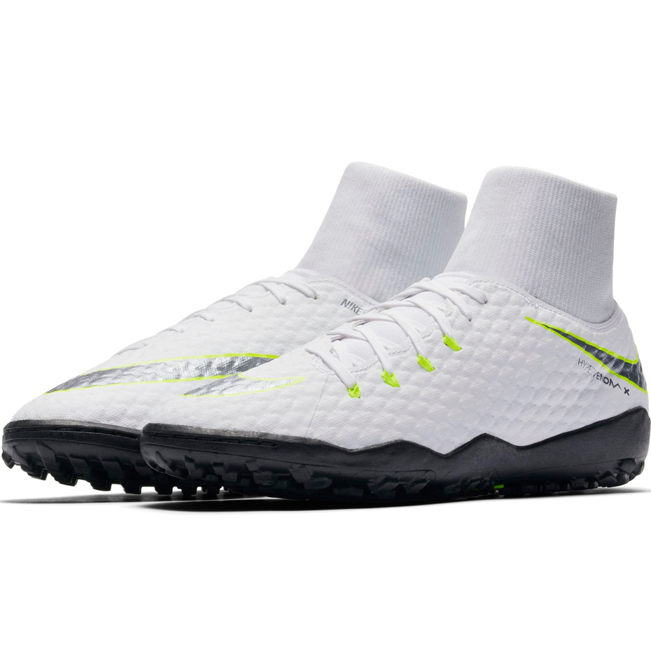 Buty piłkarskie Nike Hypervenom Phantom X 3 Academy DF TF AH7276 107 - obrazek 4