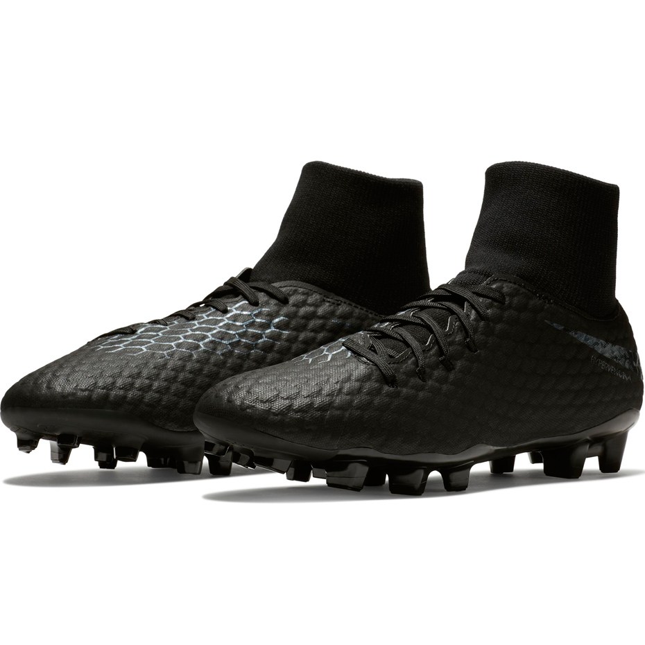 Buty piłkarskie Nike Hypervenom 3 Academy DF FG AQ9217 001 - obrazek 4