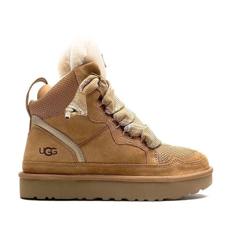 Ugg w Highmel Chestnut-1145390-Che  Brązowy Botki