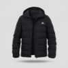 Kurtka męska adidas Helionic Hooded Down Jacket Black czarna BQ2001