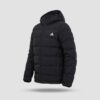 Kurtka męska adidas Helionic Hooded Down Jacket Black czarna BQ2001