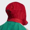 Kurtka męska adidas Anorak Colorblock Windbreaker czerwono-zielona DW4000