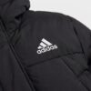 Kurtka męska adidas Helionic Long Down Parka Black White czarna GK0664
