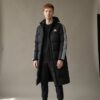 Kurtka unisex adidas 3-Stripes Insulated Long Down Coat Black White czarno-biała H20760