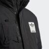Kurtka męska adidas Trefoil Essentials Padded Jacket Black White czarna H66011
