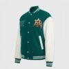 Kurtka męska adidas Varsity MC Green White zielono-biała HZ7093