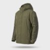 Kurtka męska adidas 3-Stripes Hooded Jacket Olive Green Black khaki-zielona IP2535