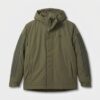 Kurtka męska adidas 3-Stripes Hooded Jacket Olive Green Black khaki-zielona IP2535