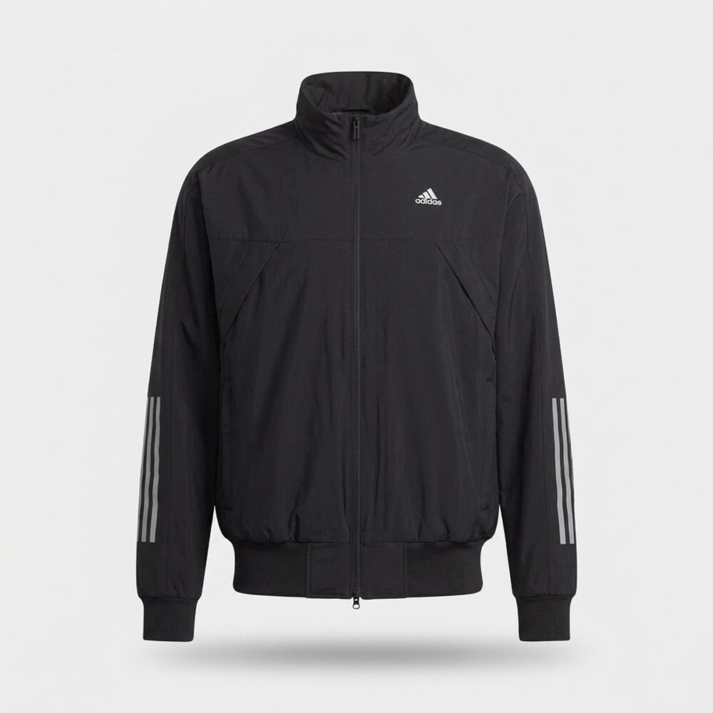 Kurtka męska adidas City Escape Full-Zip Hooded Jacket czarna IS0363