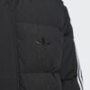 Kurtka męska adidas Long Puffer Jacket Black/White czarna JD3749