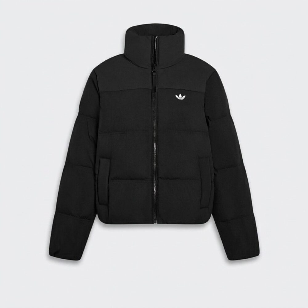 Kurtka damska adidas Adicolor Short Padded Jacket Black czarna KC2659