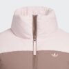 Kurtka damska adidas Short Down Puff Magic Mauve Pink brązowo-różowa KC2660