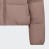 Kurtka damska adidas Short Down Puff Magic Mauve Pink brązowo-różowa KC2660