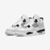 Buty Air Jordan 4 Retro Czarny, biały "Military Black" 408452-111