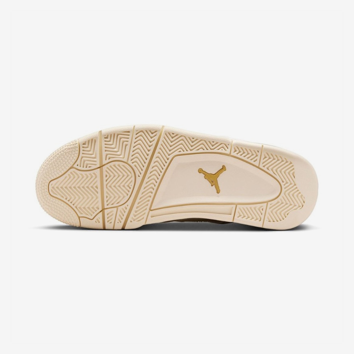 Buty Air Jordan 4 Retro Biały, złoty "Metallic Gold" AQ9129-170
