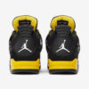 Buty Air Jordan 4 Retro Czarny, żółty "Thunder" DH6927-017