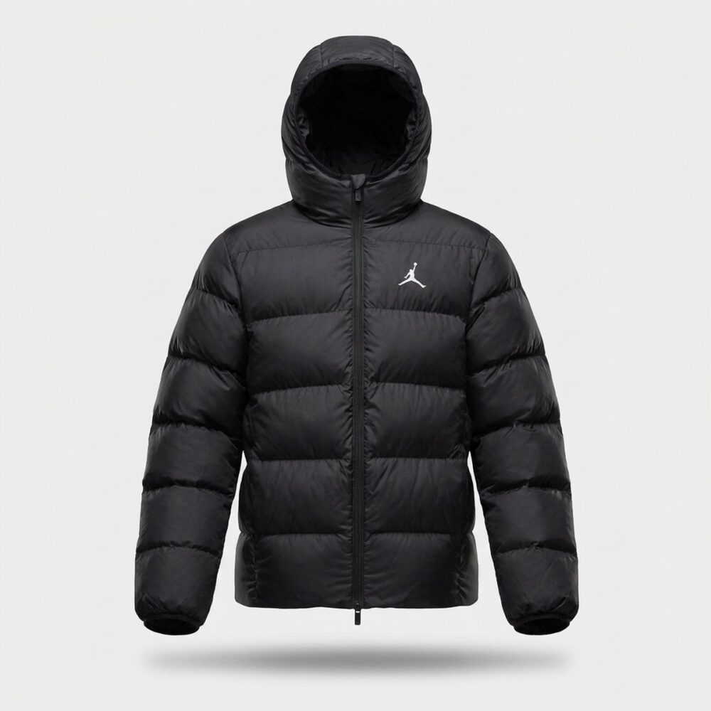 Kurtka męska Jordan Brooklyn Puffer Jacket Black White czarna FV7318-010