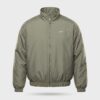 Kurtka męska Nike Solo Swoosh Satin Bomber Jacket Light Army White khaki-szara DN1267-320