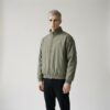 Kurtka męska Nike Solo Swoosh Satin Bomber Jacket Light Army White khaki-szara DN1267-320