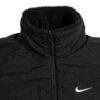 Kurtka unisex Nike Swoosh Fleece 2-Way Reversible Sherpa czarno-grafitowa FB1910-010