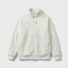 Kurtka unisex Nike Sportswear Swoosh Sherpa Reversible kremowo-biała FB1910-133