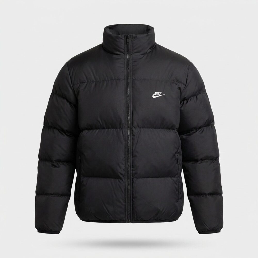 Kurtka męska Nike Sportswear Club Puffer Jacket Black White czarna FB7369-010